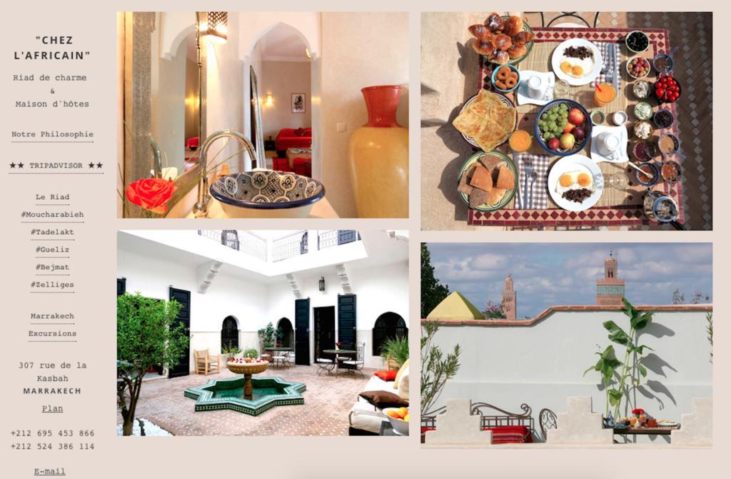 מרקש Riad Chez L'Africain מראה חיצוני תמונה